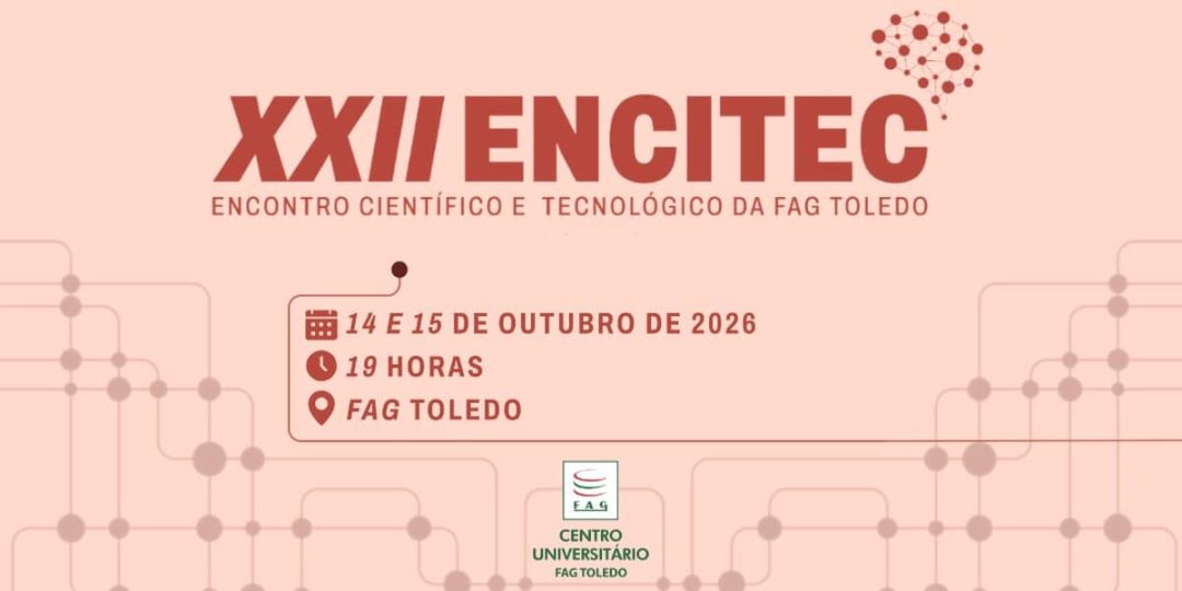 Estudantes e pesquisadores reunidos no auditório da FAG Toledo durante evento científico