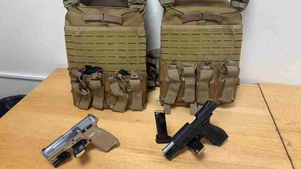 Viatura policial em operação de segurança na região de fronteira no Oeste do Paraná